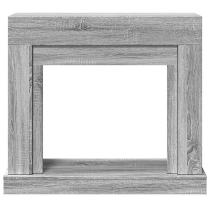 Haardombouw 100x30x87,5 cm bewerkt hout grijs sonoma eikenkleur