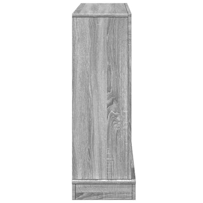 Haardombouw 100x30x87,5 cm bewerkt hout grijs sonoma eikenkleur
