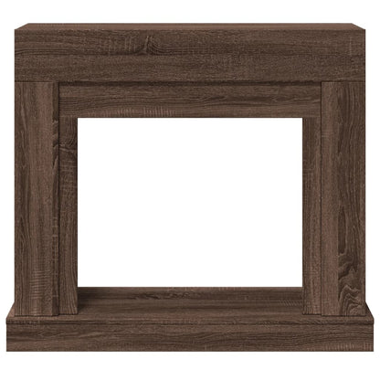 Haardombouw 100x30x87,5 cm bewerkt hout bruin eikenkleurig