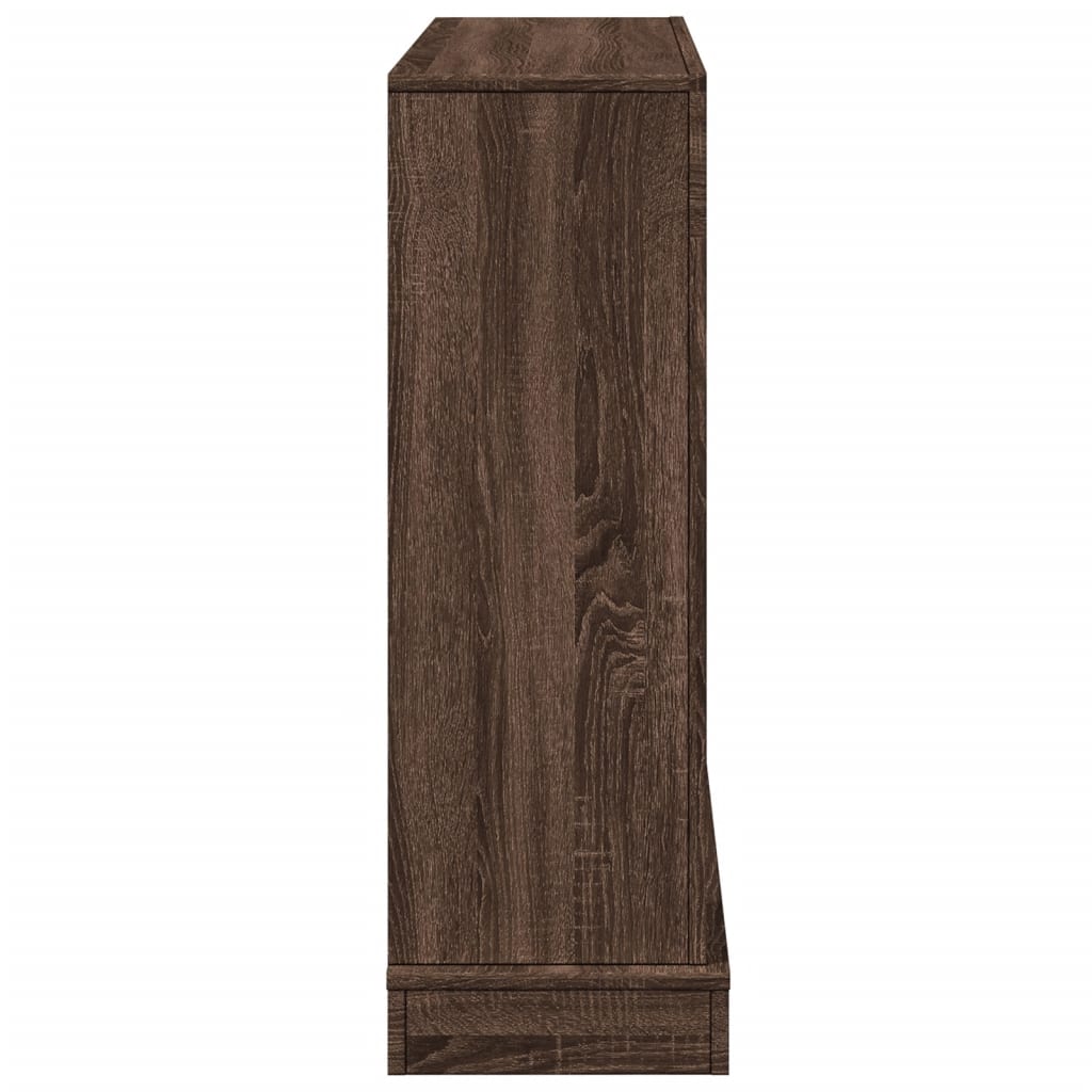 Haardombouw 100x30x87,5 cm bewerkt hout bruin eikenkleurig