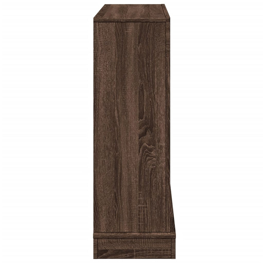 Haardombouw 100x30x87,5 cm bewerkt hout bruin eikenkleurig