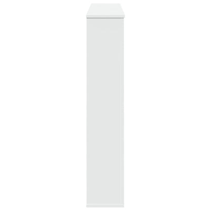 Haardombouw 100x20x100 cm bewerkt hout wit