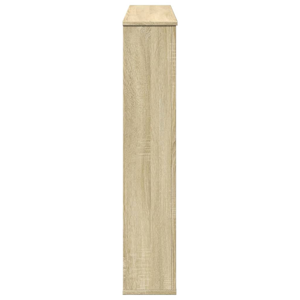Haardombouw 100x20x100 cm bewerkt hout sonoma eikenkleurig