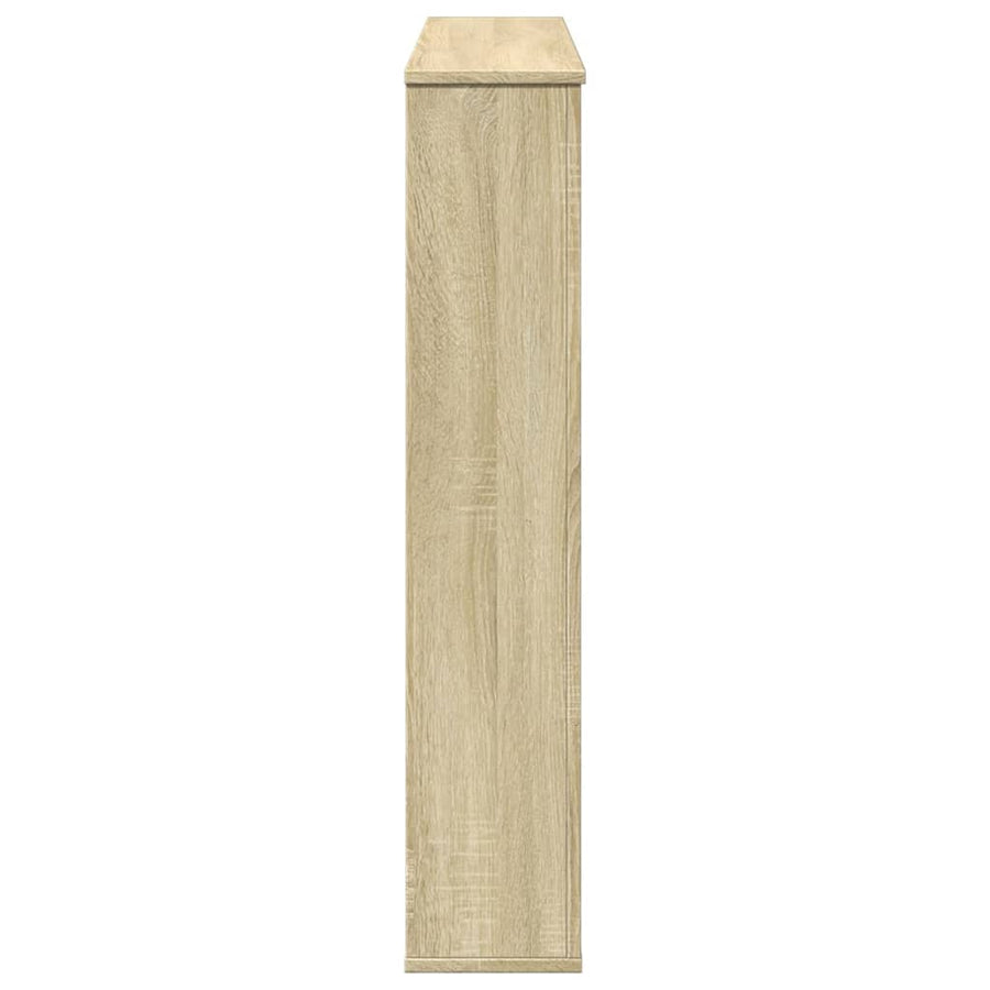 Haardombouw 100x20x100 cm bewerkt hout sonoma eikenkleurig
