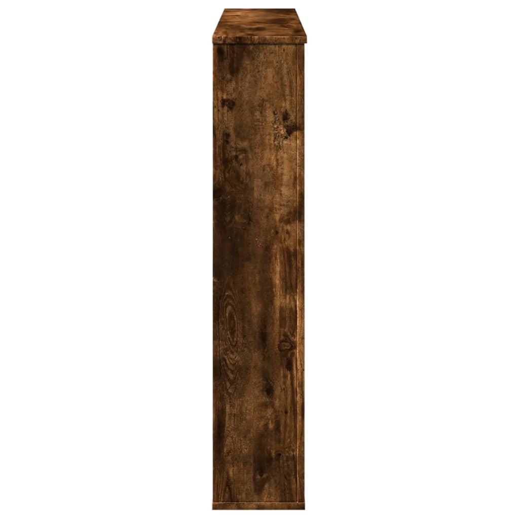 Haardombouw 100x20x100 cm bewerkt hout gerookt eikenkleurig