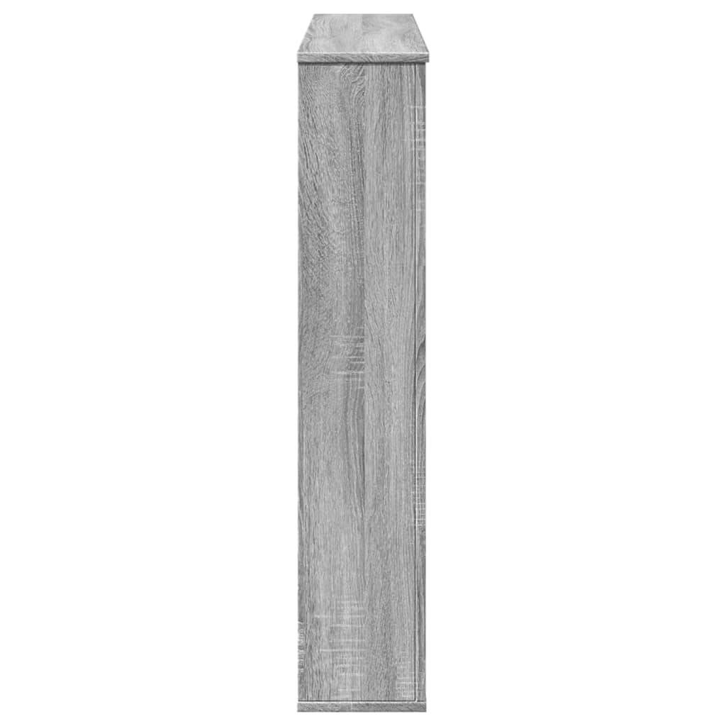 Haardombouw 100x20x100 cm bewerkt hout grijs sonoma eikenkleur