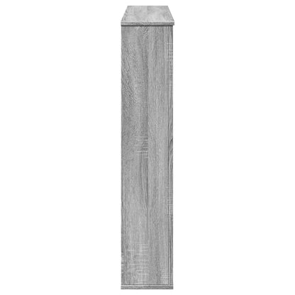 Haardombouw 100x20x100 cm bewerkt hout grijs sonoma eikenkleur