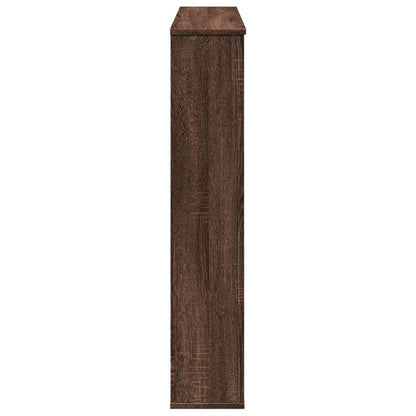 Haardombouw 100x20x100 cm bewerkt hout bruin eikenkleurig