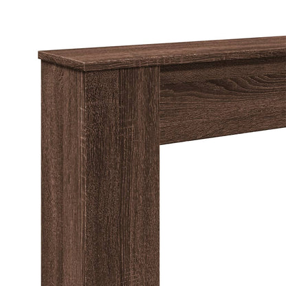 Haardombouw 100x20x100 cm bewerkt hout bruin eikenkleurig