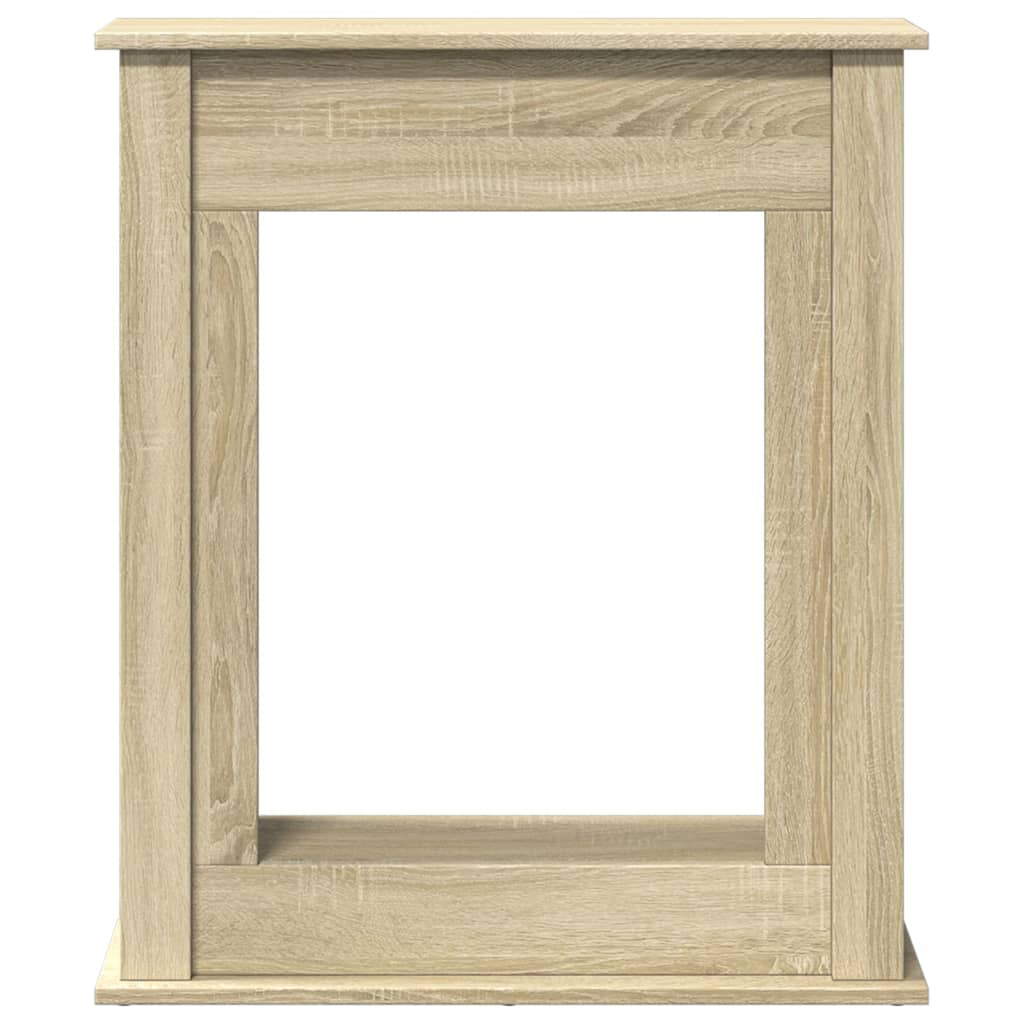 Haardombouw 75x20x87,5 cm bewerkt hout sonoma eikenkleurig