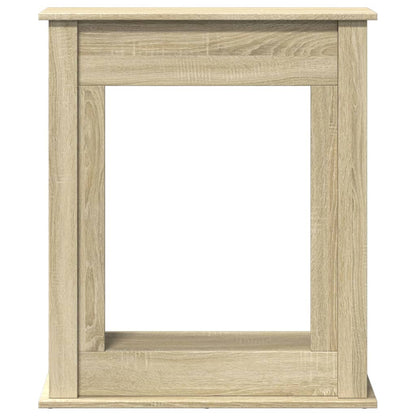 Haardombouw 75x20x87,5 cm bewerkt hout sonoma eikenkleurig