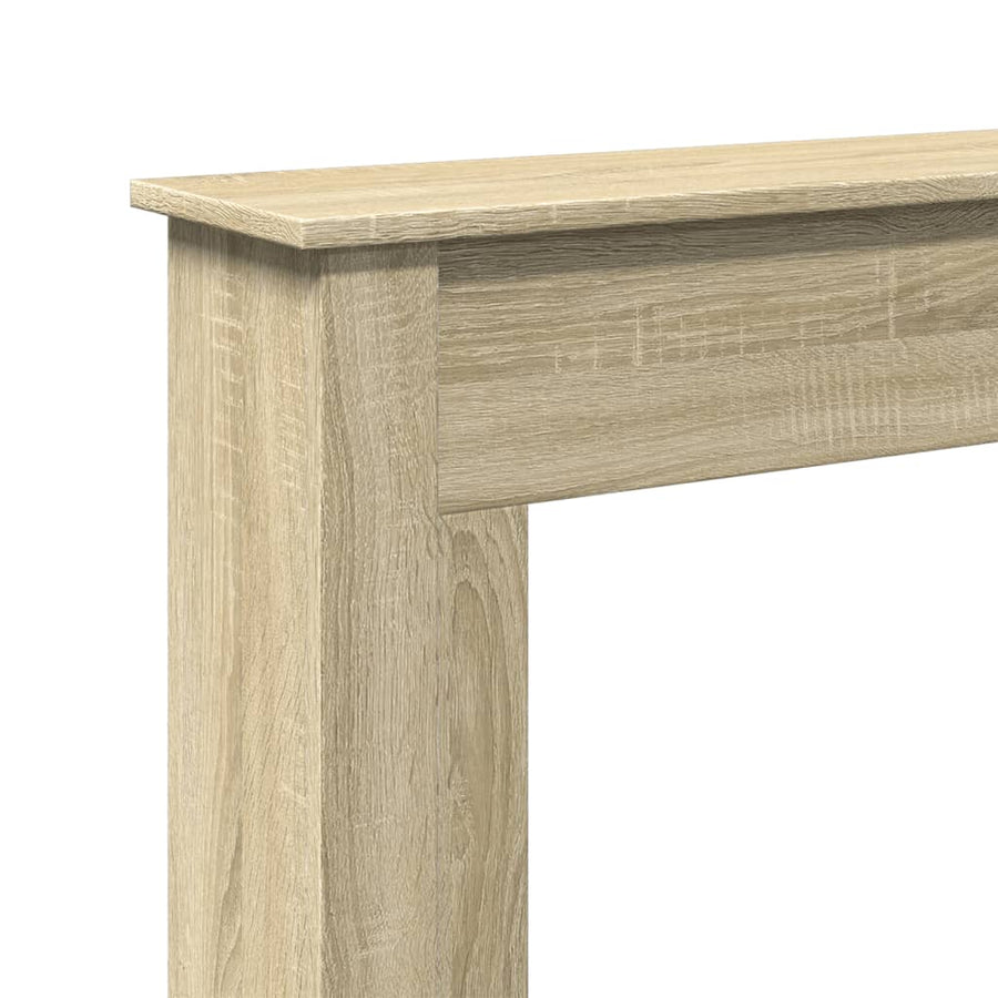Haardombouw 75x20x87,5 cm bewerkt hout sonoma eikenkleurig