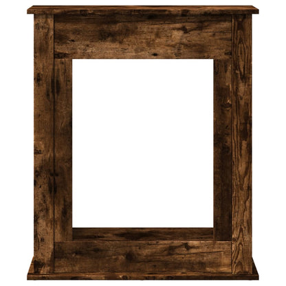 Haardombouw 75x20x87,5 cm bewerkt hout gerookt eikenkleurig