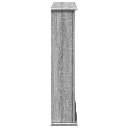 Haardombouw 75x20x87,5 cm bewerkt hout grijs sonoma eikenkleur