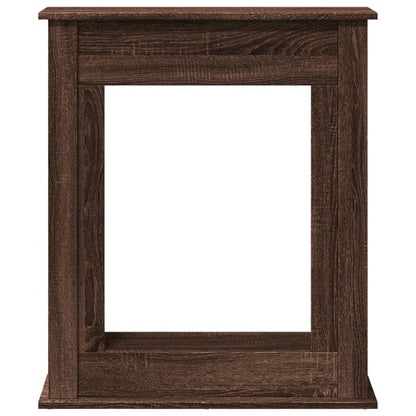 Haardombouw 75x20x87,5 cm bewerkt hout bruin eikenkleurig