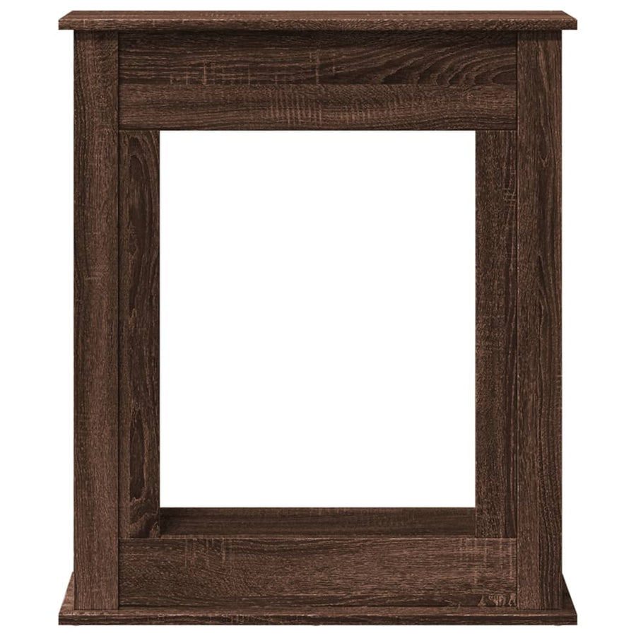 Haardombouw 75x20x87,5 cm bewerkt hout bruin eikenkleurig