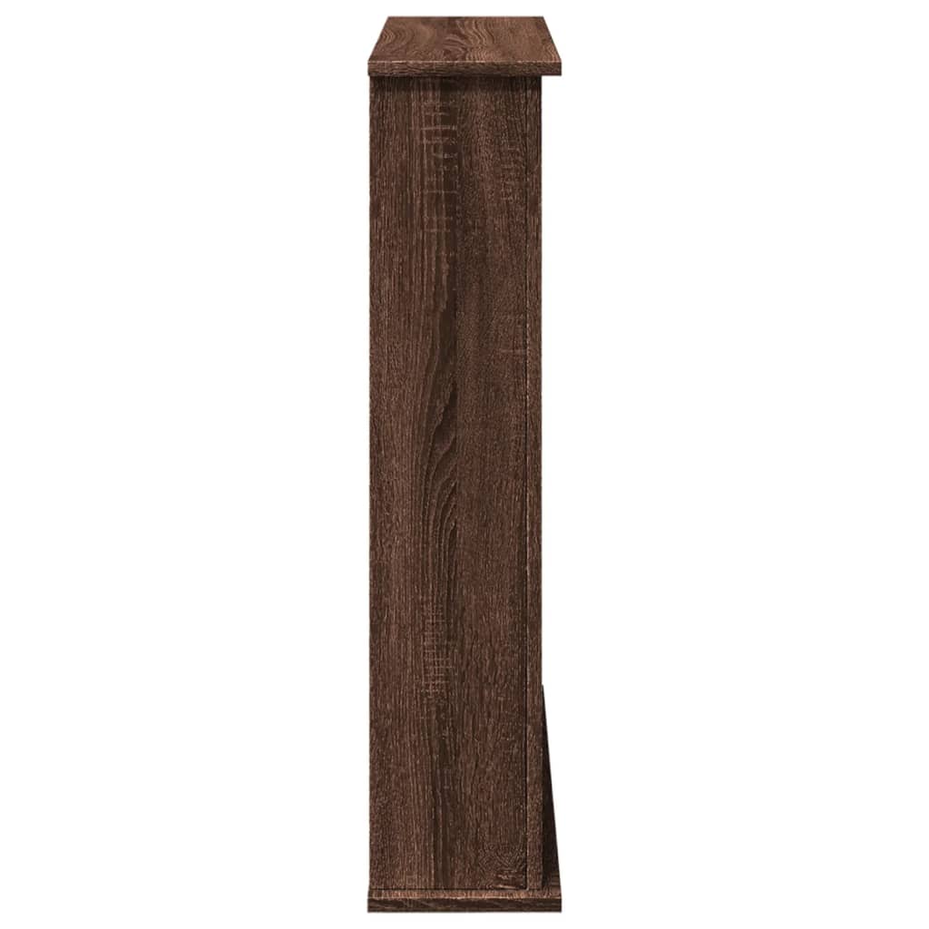 Haardombouw 75x20x87,5 cm bewerkt hout bruin eikenkleurig