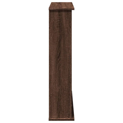 Haardombouw 75x20x87,5 cm bewerkt hout bruin eikenkleurig
