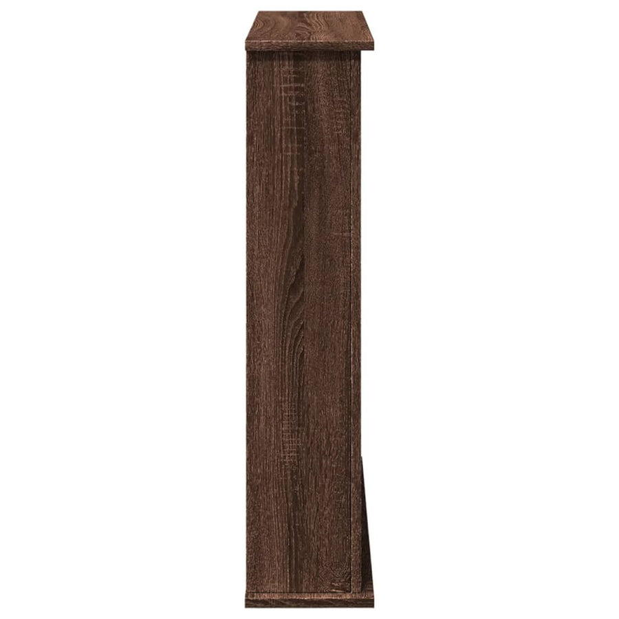 Haardombouw 75x20x87,5 cm bewerkt hout bruin eikenkleurig