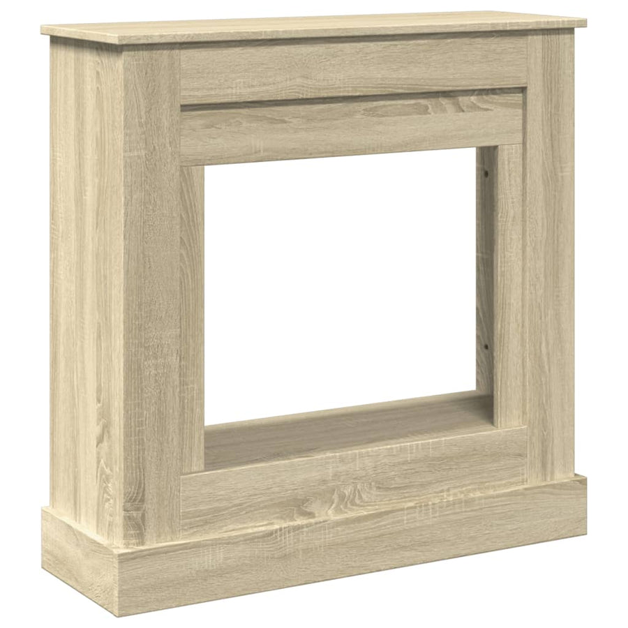 Haardombouw 90x30x90 cm bewerkt hout sonoma eikenkleurig