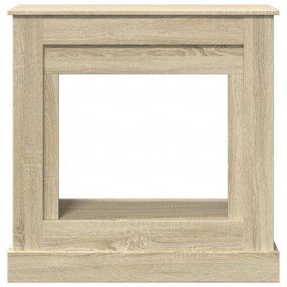 Haardombouw 90x30x90 cm bewerkt hout sonoma eikenkleurig