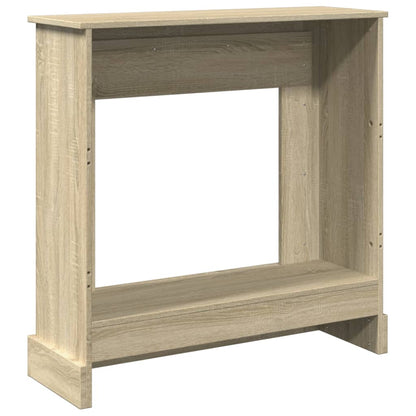 Haardombouw 90x30x90 cm bewerkt hout sonoma eikenkleurig