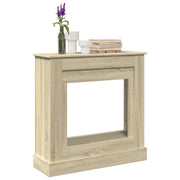 Haardombouw 90x30x90 cm bewerkt hout sonoma eiken