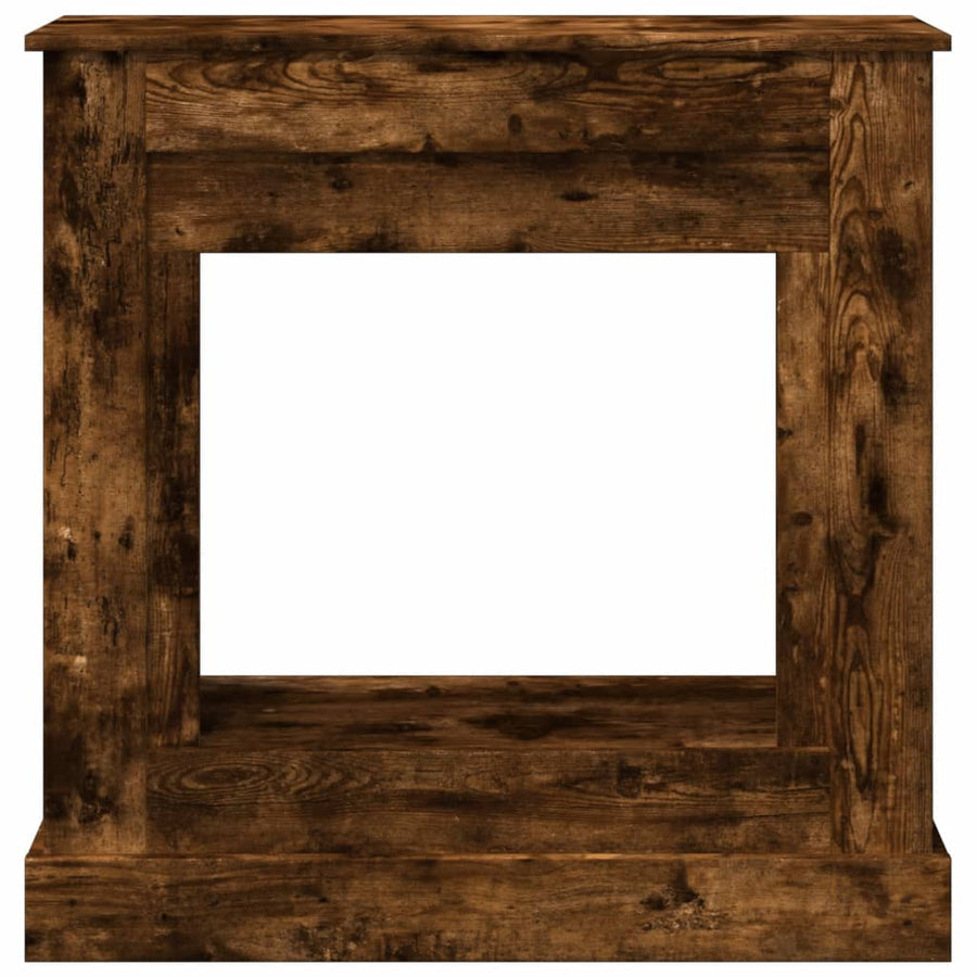 Haardombouw 90x30x90 cm bewerkt hout gerookt eikenkleurig