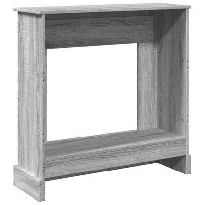 Haardombouw 90x30x90 cm bewerkt hout grijs sonoma eikenkleur