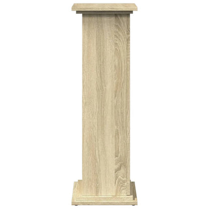 Sokkel met opbergruimte 31x30x90 cm bewerkt hout sonoma eiken