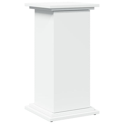 Sokkel met opbergruimte 31x30x60 cm bewerkt hout wit