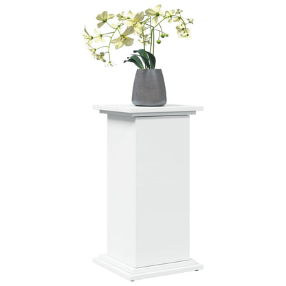 Sokkel met opbergruimte 31x30x60 cm bewerkt hout wit
