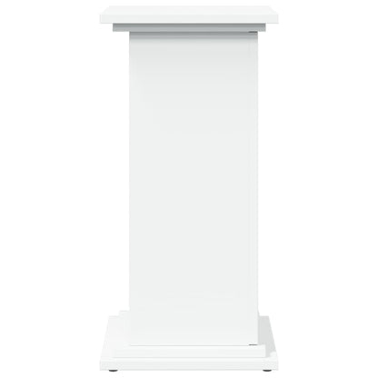 Sokkel met opbergruimte 31x30x60 cm bewerkt hout wit