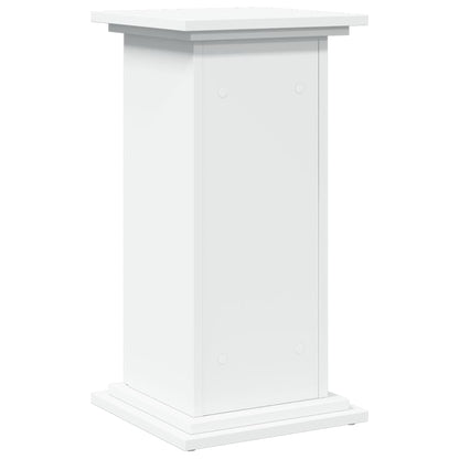 Sokkel met opbergruimte 31x30x60 cm bewerkt hout wit