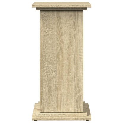 Sokkel met opbergruimte 31x30x60 cm bewerkt hout sonoma eiken
