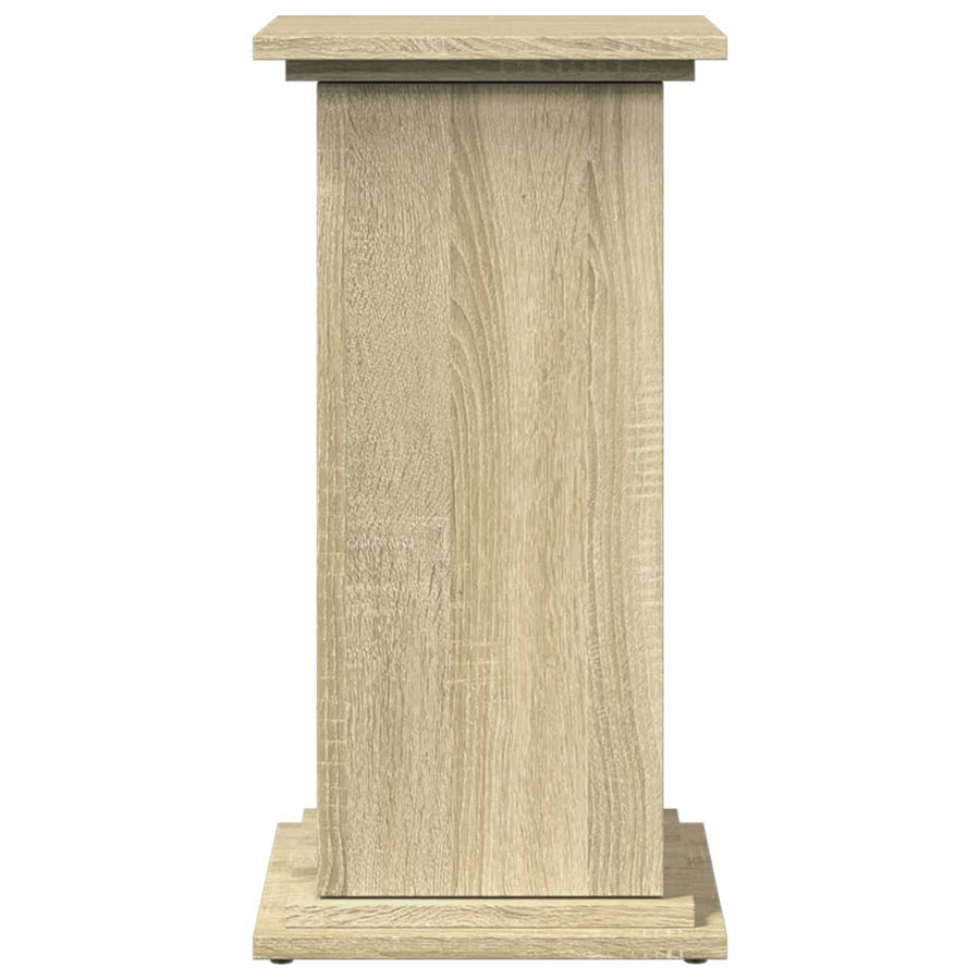 Sokkel met opbergruimte 31x30x60 cm bewerkt hout sonoma eiken