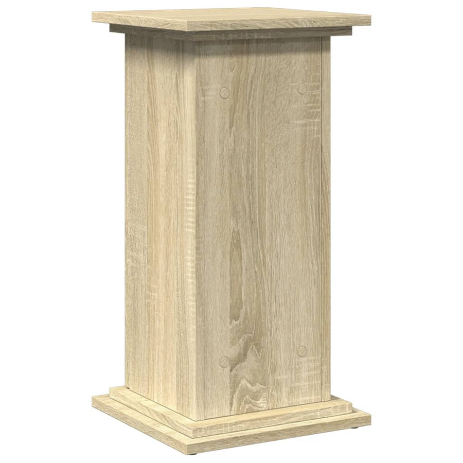 Sokkel met opbergruimte 31x30x60 cm bewerkt hout sonoma eiken