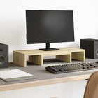 Monitor stand adjustable 60x24x10.5 cm wood Sonoma oak