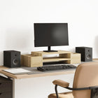 Monitor Stand with Storage 70x27x15 cm Sonoma Oak Wood