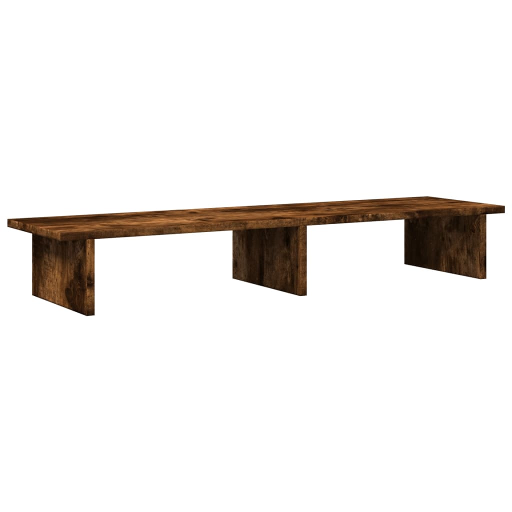 Monitorstandaard Bewerkt Hout Kleurig 100 x 27 x 15 cm