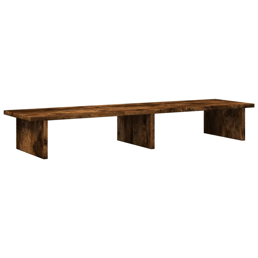 Monitorstandaard Bewerkt Hout Kleurig 100 x 27 x 15 cm