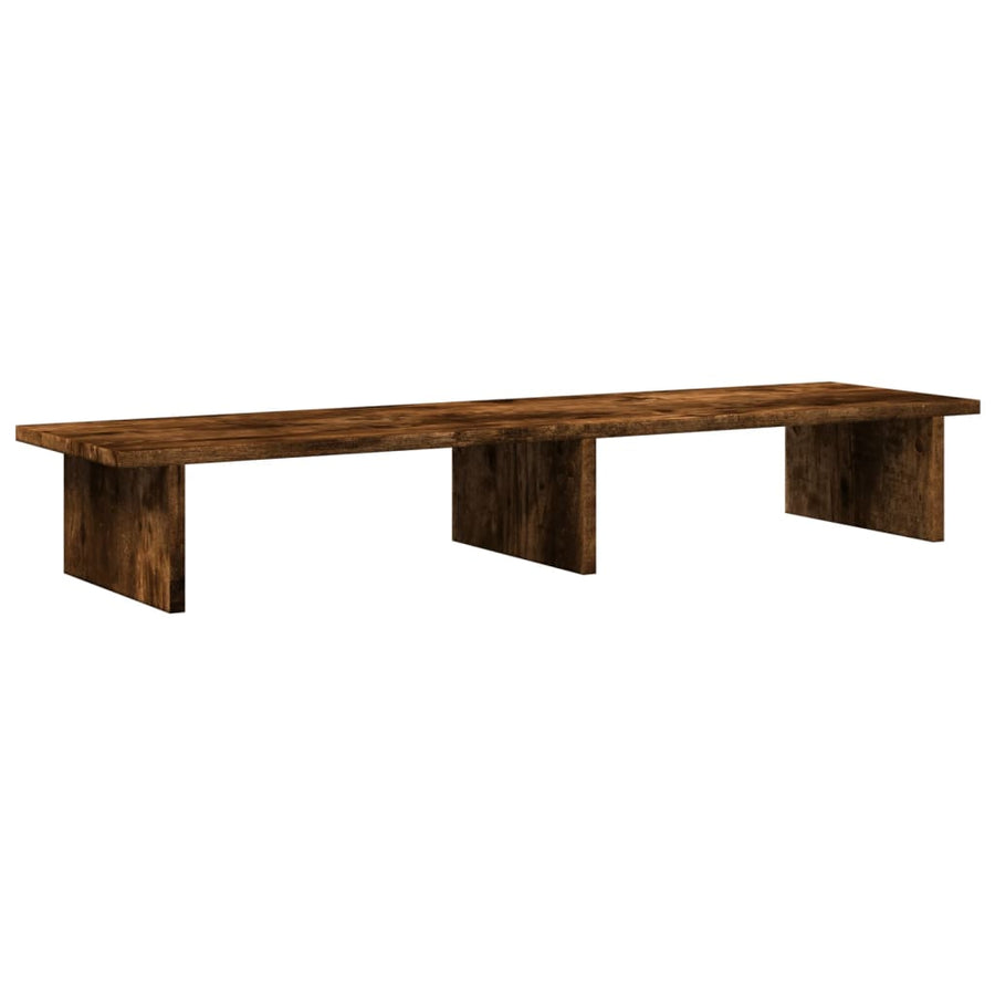 Monitorstandaard Bewerkt Hout Kleurig 100 x 27 x 15 cm