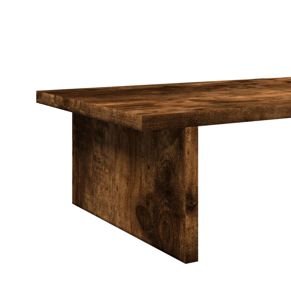 Monitorstandaard Bewerkt Hout Kleurig 100 x 27 x 15 cm