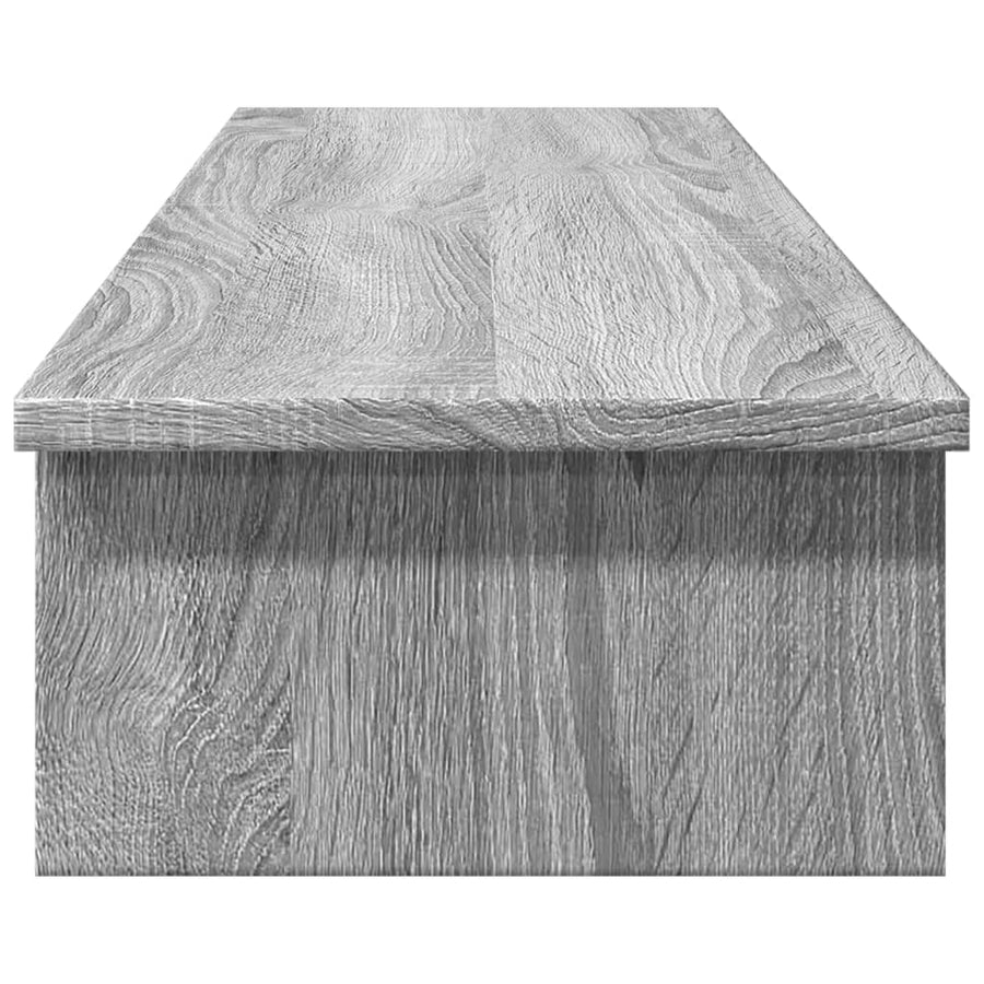 Monitorstandaard Bewerkt Hout Eiken 100 x 27 x 15 cm