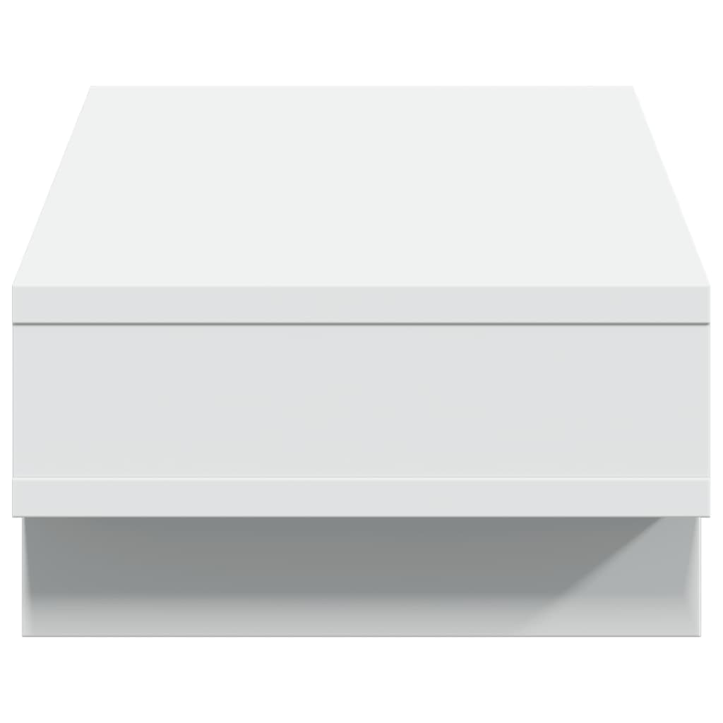 Monitorstandaard 50x27x15 cm bewerkt hout wit