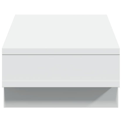 Monitorstandaard 50x27x15 cm bewerkt hout wit