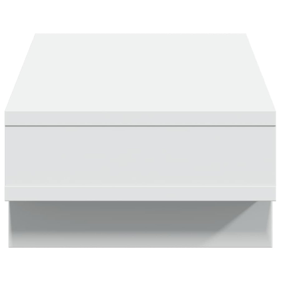 Monitorstandaard 50x27x15 cm bewerkt hout wit