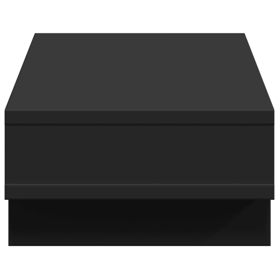 Monitorstandaard 50x27x15 cm bewerkt hout zwart
