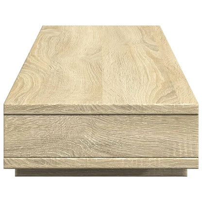 Monitorstandaard 100x27x15 cm bewerkt hout sonoma eikenkleurig