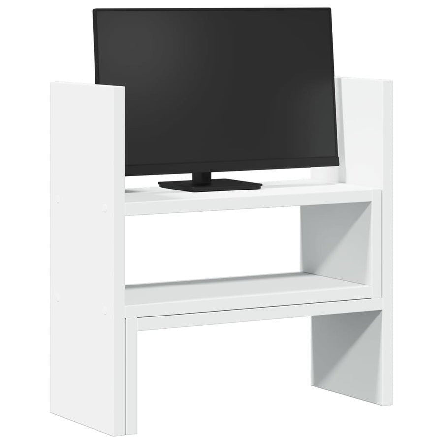 Bureau organiser 40x17x41 cm bewerkt hout wit